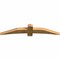 Ekena Millwork Bellingham Rough Sawn Timber Gable Bracket, Western Red Cedar, 72"W x 15"H x 4"D x 6"F, 5/12 Pitch GBW072X15X0406BEL00RWR - alternate 2
